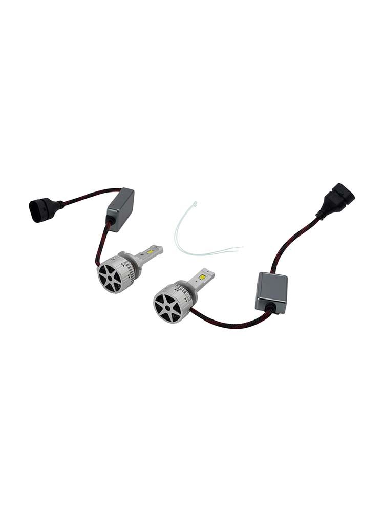 LED Headlight Bulb Kit Hi/Low Beam Lamp HB3/4 9005 9006 12V 75W 6500K For HELLA