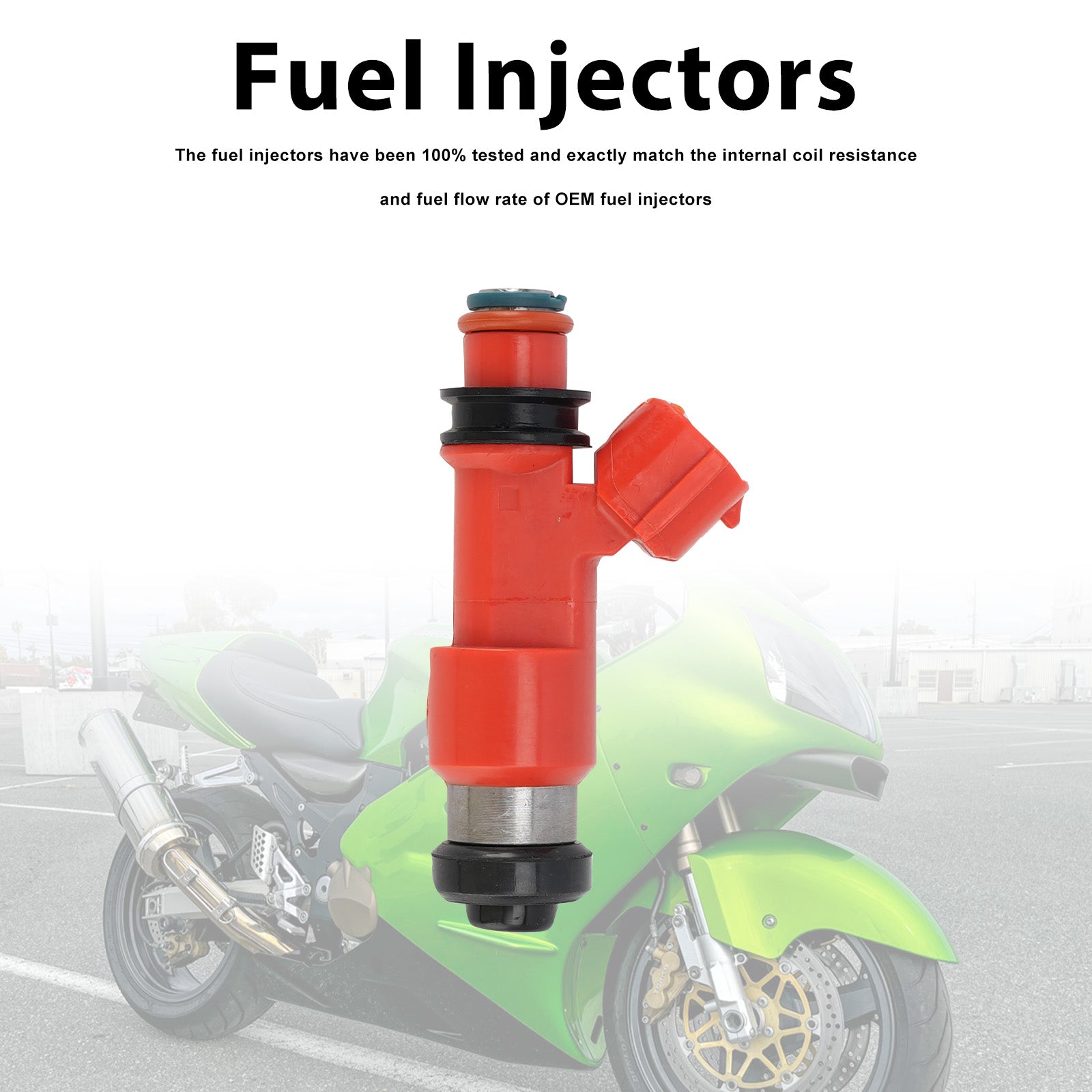 Fuel Injectors 49033-1056 For Kawasaki Ninja ZX12R ZX1200 2002-2003