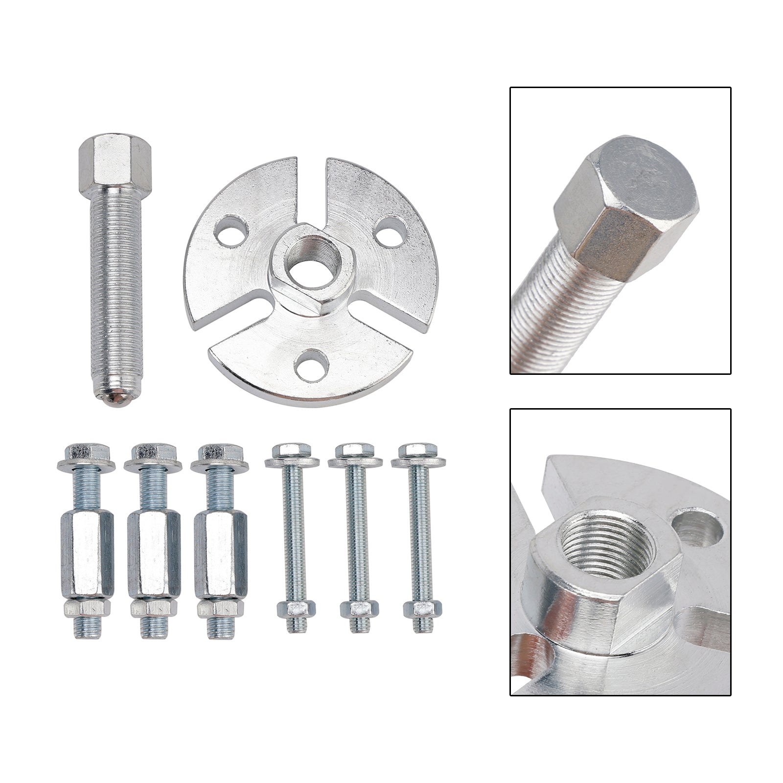 Flywheel Puller Tool Steel Remover Universal For Ski-Doo Snowmobile Watercraft