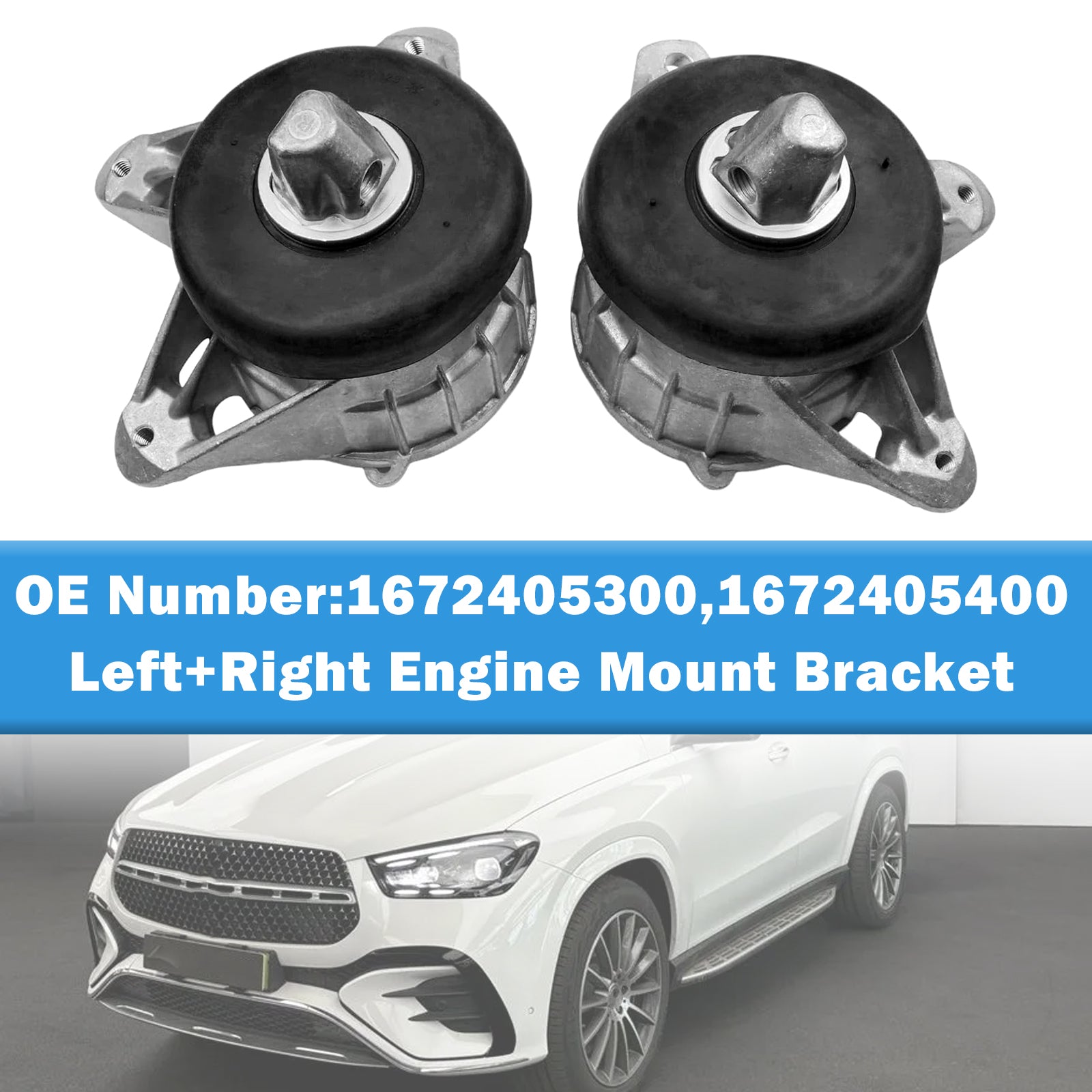 1672405300 1672405400 Engine Motor Mounts For Mercedes GLE450 GLS450 C167