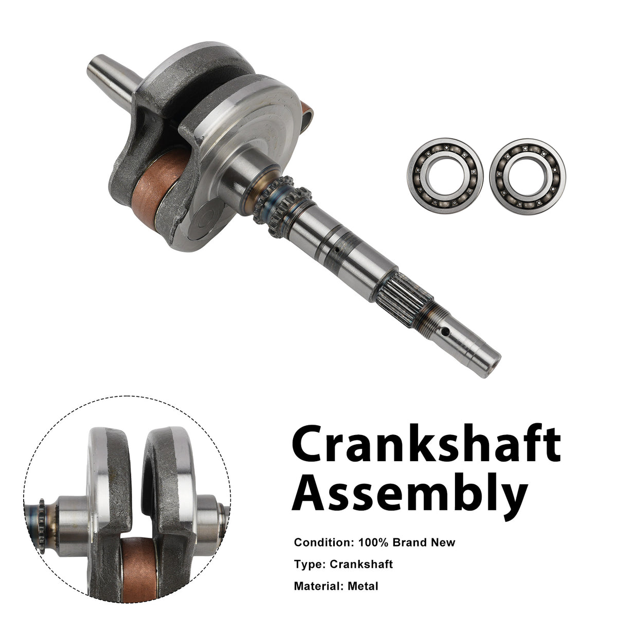 2002-2014 Honda TRX 250TE RECON Crankshaft Assembly Generic