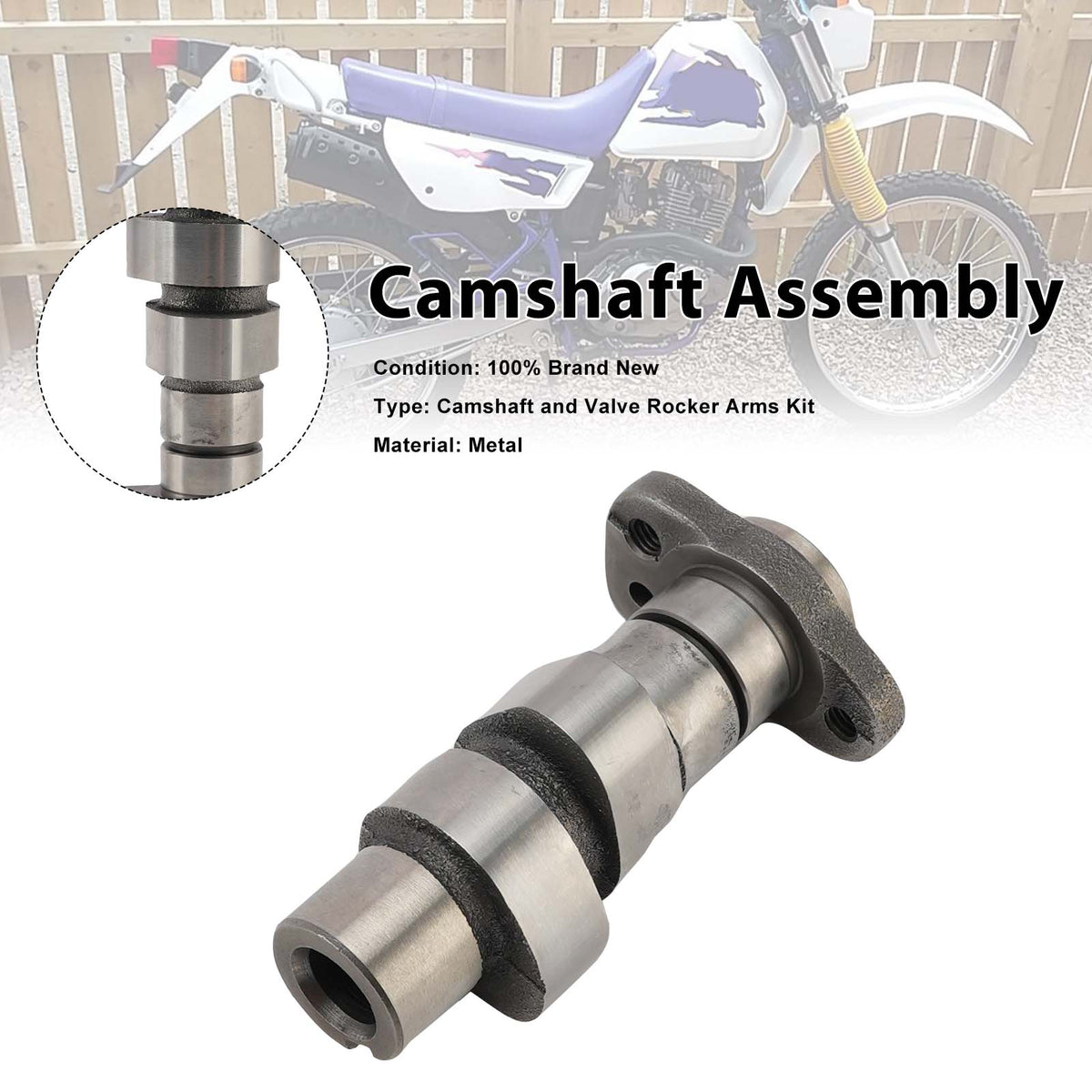 1994-2018 Suzuki DR-Z125 Camshaft Assembly Generic
