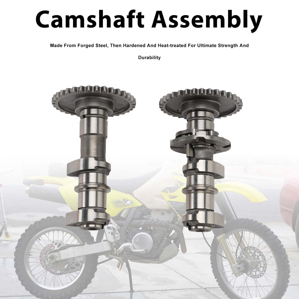 2000-2007 Suzuki DRZ400E Caltric Exhaust Intake Camshafts 12710-29F10 12720-29F20 Generic
