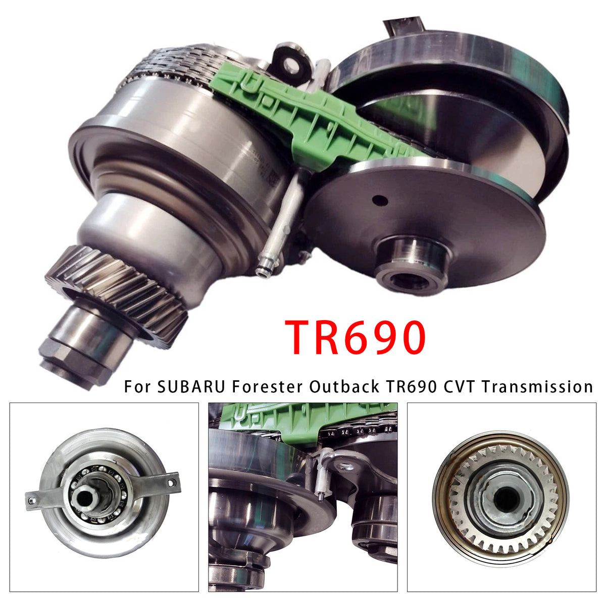 SUBARU Forester Outback TR690 CVT Transmission CVT Transmission Pulley Set W Belt Chain 63710B Generic