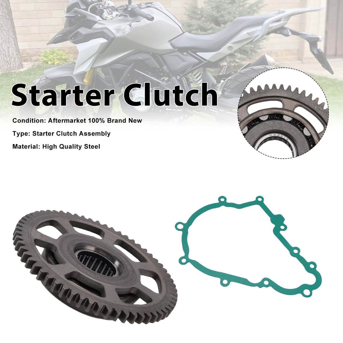 2016-2020 BMW G310GS K02 Starter Clutch One Way Gasket Generic