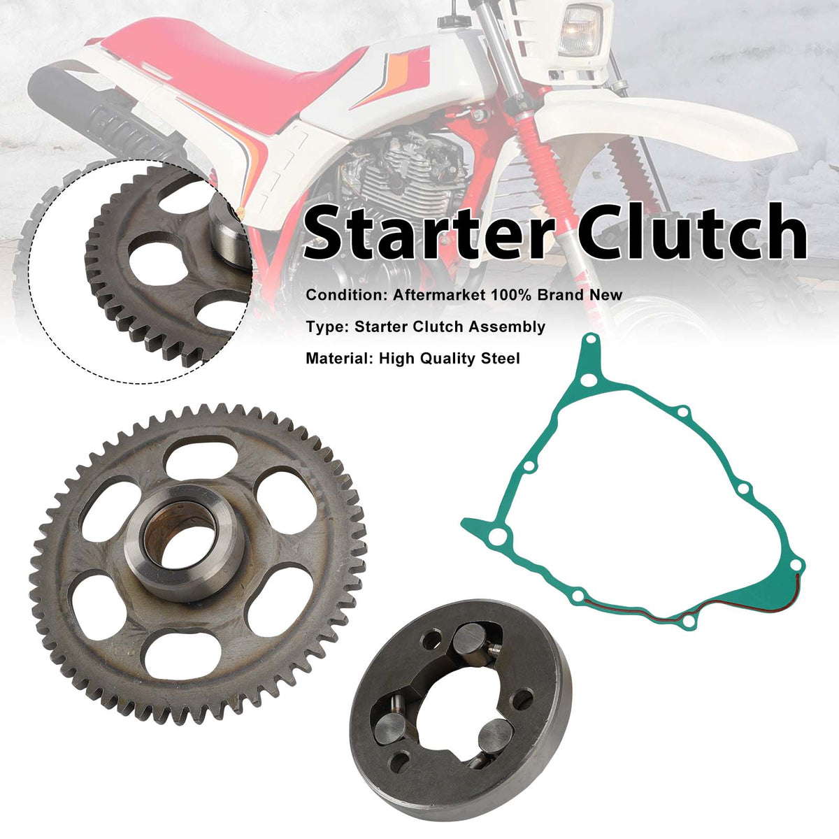 1981-2000 Yamaha SR125 One Way Starter Clutch Kits Generic