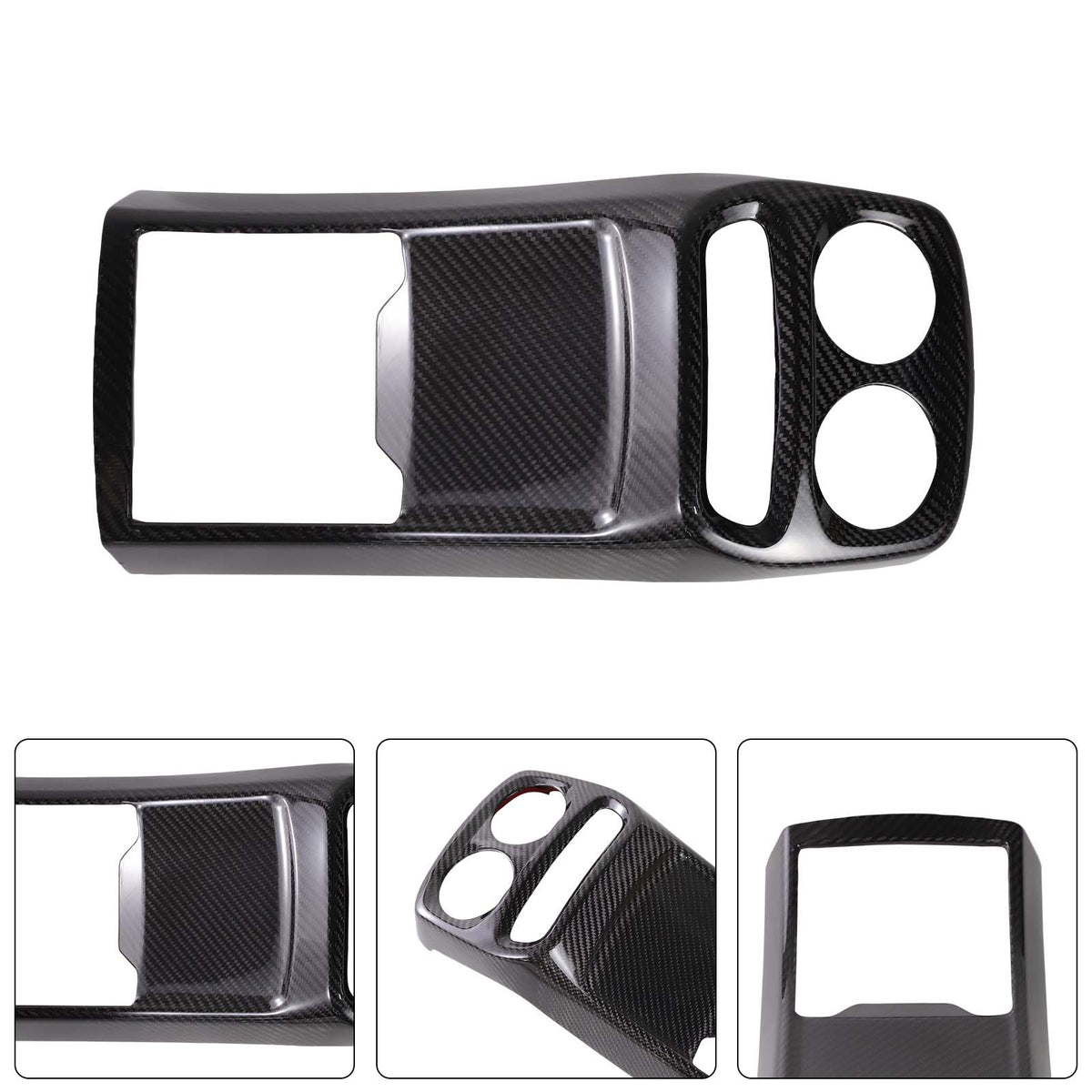 2019-2023 Mercedes Benz G-Class W464 W463A Dry Carbon Fiber Rear Air Vent Anti-kick Cover Generic