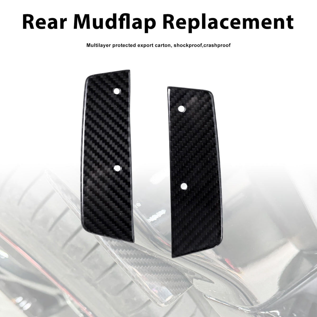 2019-2023 Mercedes Benz G-Class W464 W463A W465 Rear Mudflap Replacement Generic