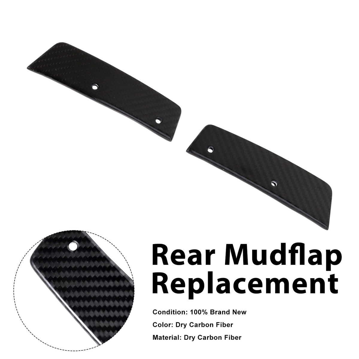 2019-2023 Mercedes Benz G-Class W464 W463A W465 Rear Mudflap Replacement Generic