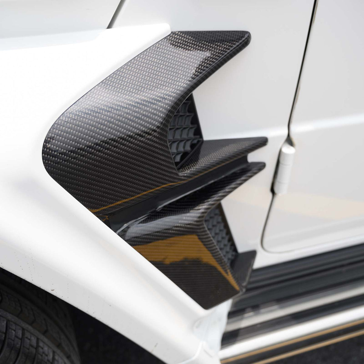 2019- Mercedes Benz W464 W463A B700 B800 Widebody Dry Carbon Fender Flares Arch Trims Generic
