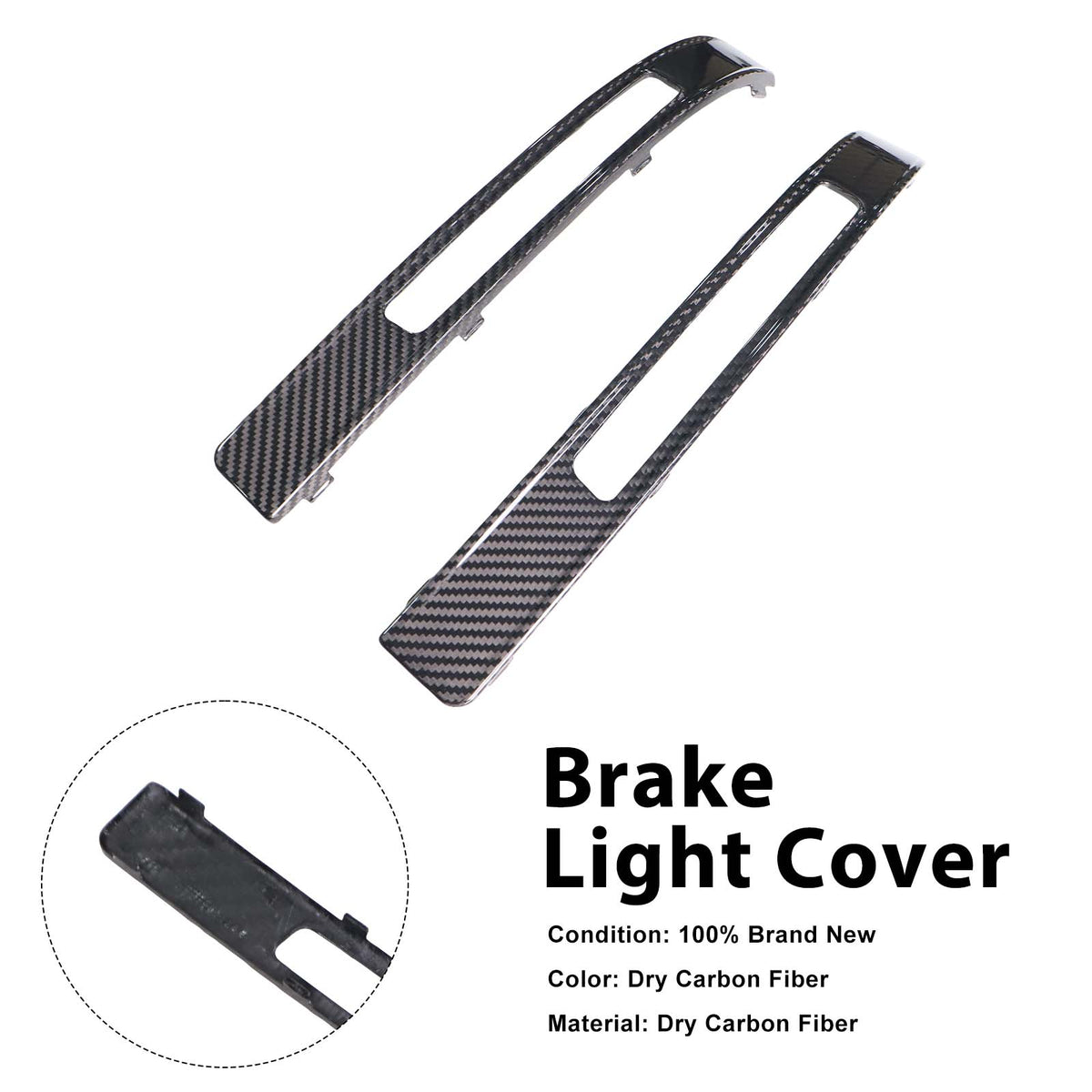 2019-2023 Mercedes Benz G-Class W464 W463A G63 B700 B900 Dry Carbon Brake Light Cover Generic