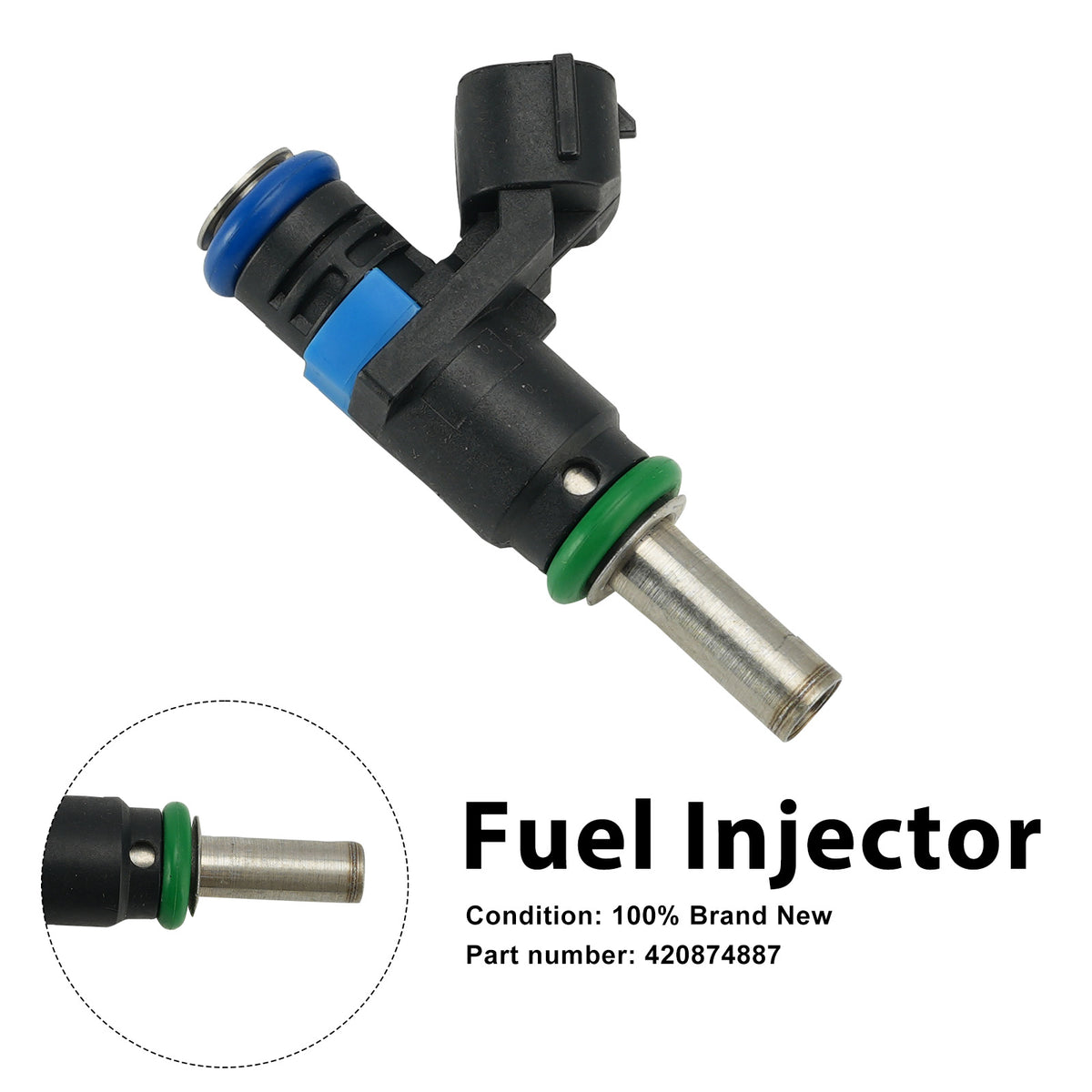 2019-2024 Can-Am Traxter Maverick Defender Injection Valve Ass'y Fuel Injectors 420874887 Generic