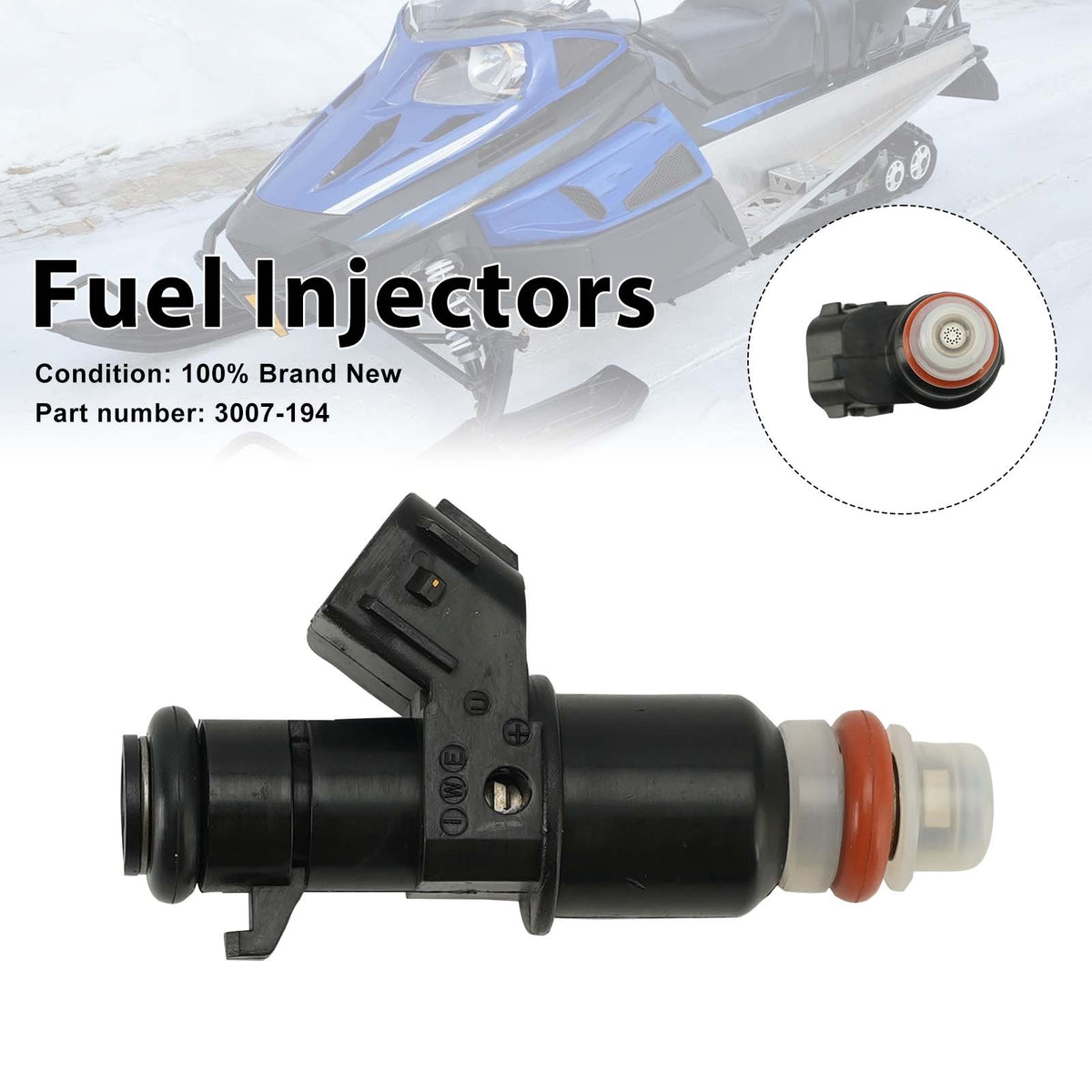 2008-2014 Arctic Cat TZ1 Fuel Injectors 3007-194 Generic