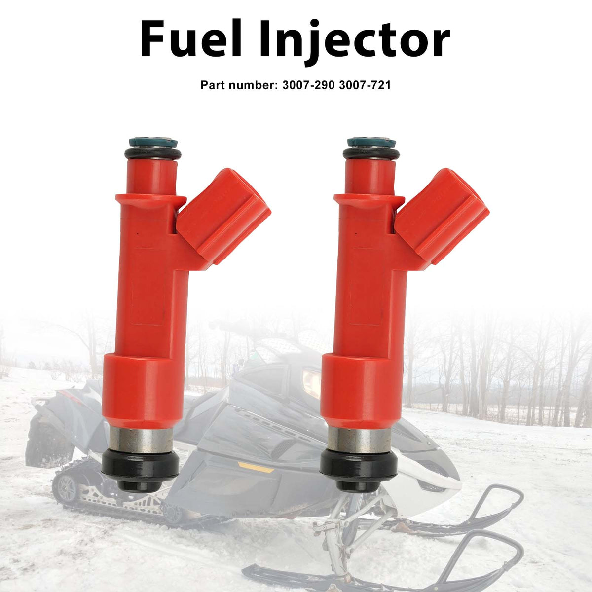 2007-2011 Arctic Cat M1000 2PC Fuel Injectors 3007-290 3007-721 Generic