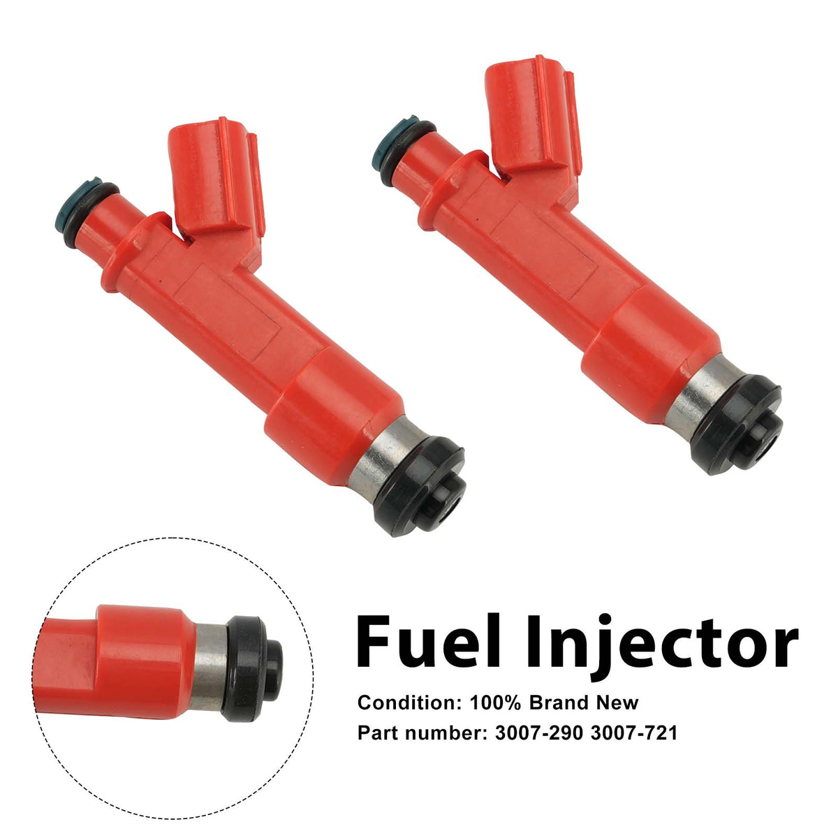 2007-2009 Arctic Cat F1000 2PC Fuel Injectors 3007-290 3007-721 Generic