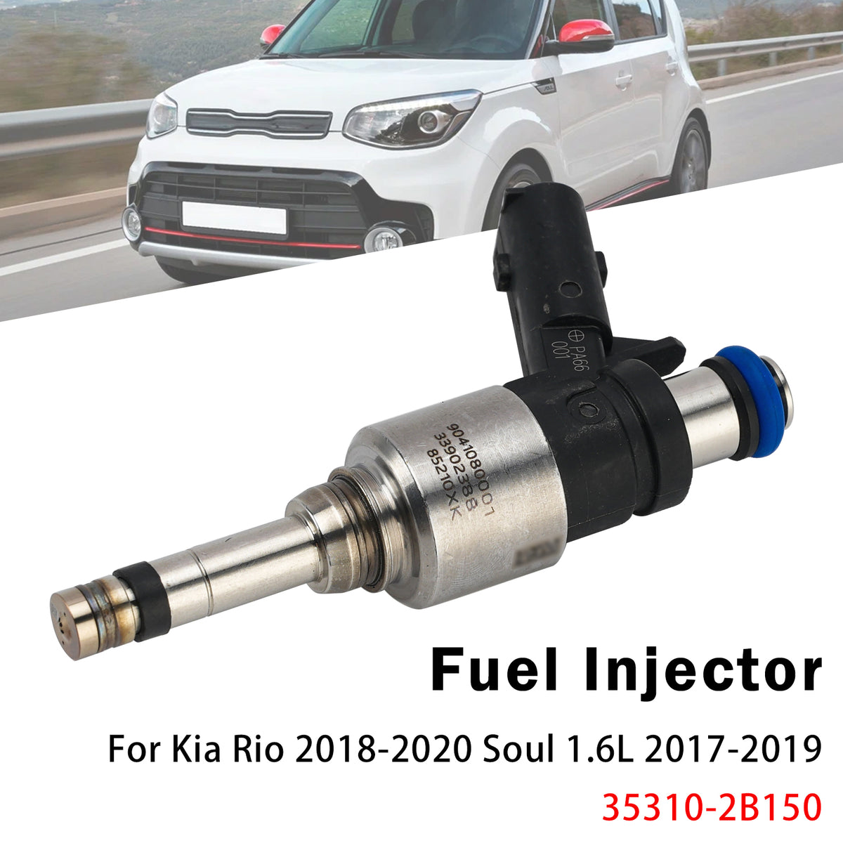 2018-2020 Hyundai Accent 1.6L 1Pcs Fuel Injector 35310-2B150 Generic