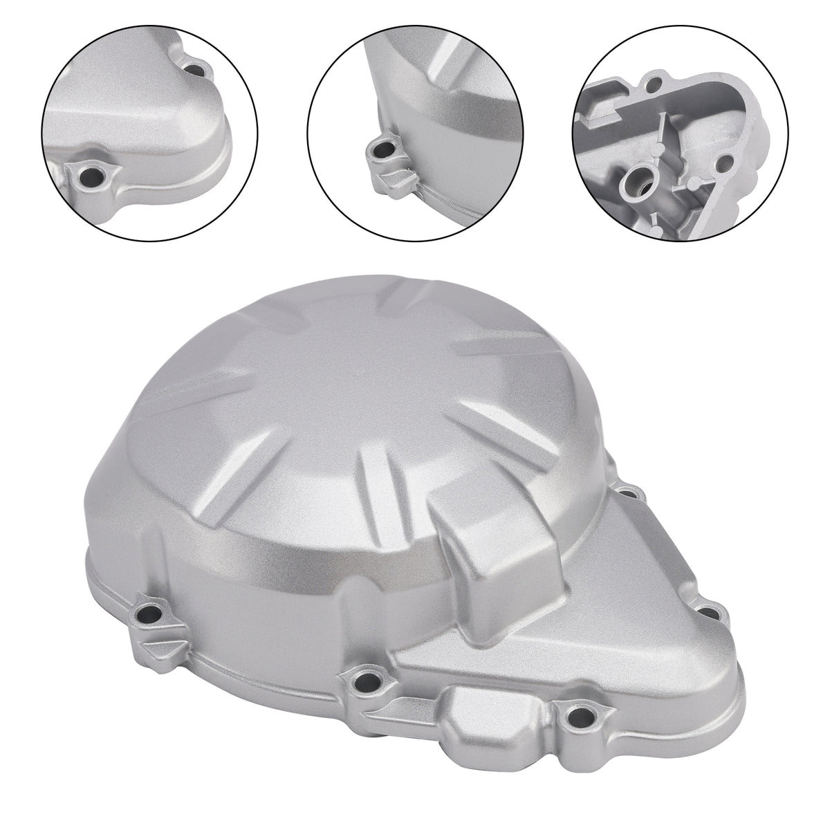 2017-2019 Kawasaki Z900 Engine Cylinder Head Guards Silver Cover Protector Generic