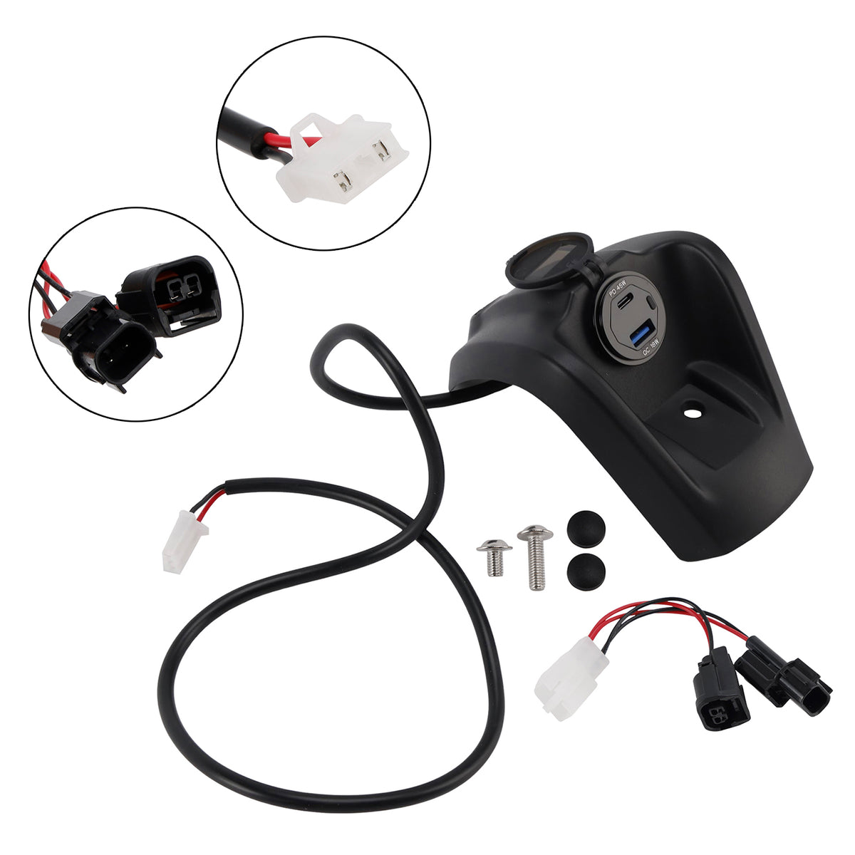 2024-2026 Honda NS150GX Quick Charge Socket 45W 18W Pd&Qc Generic