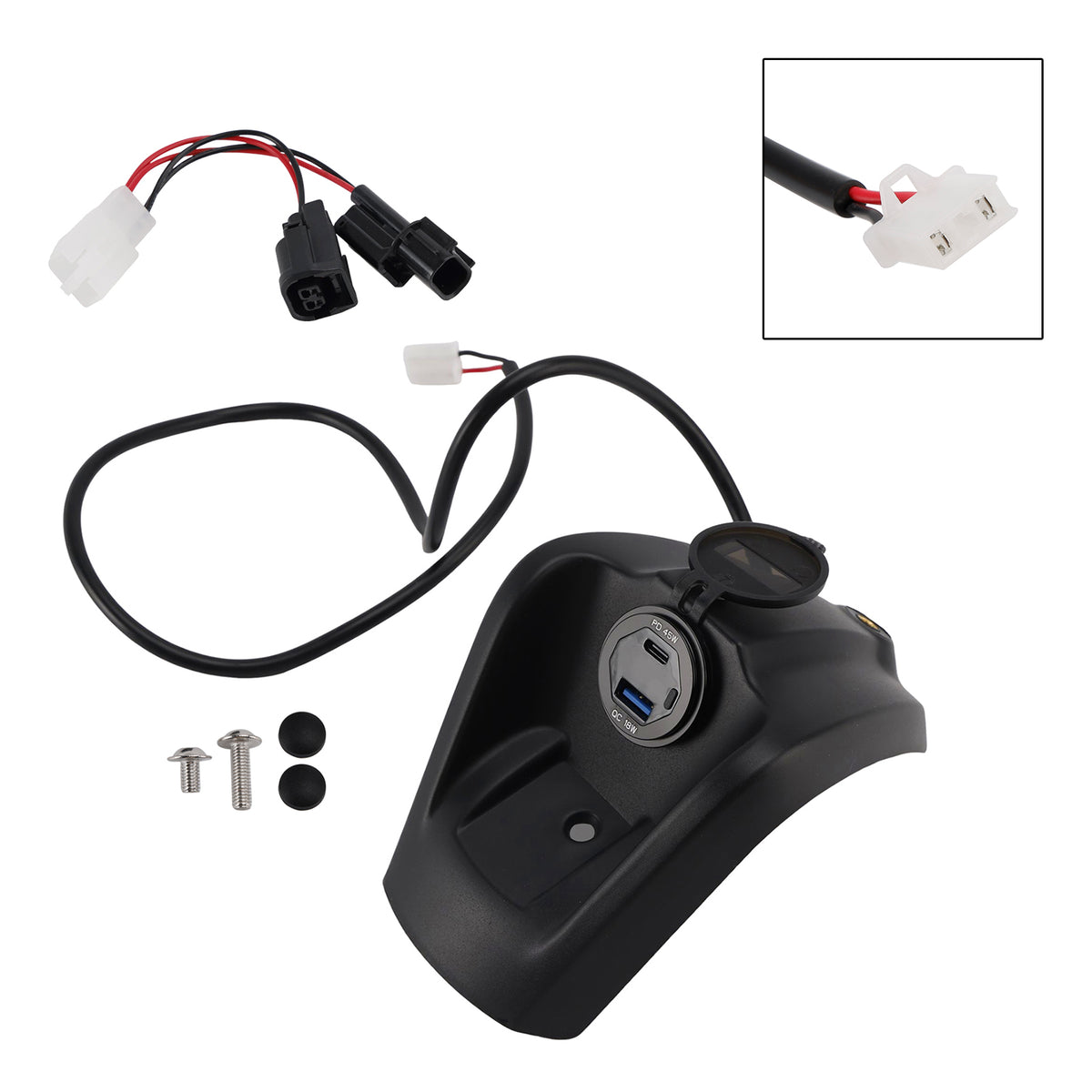 2024-2026 Honda NS150GX Quick Charge Socket 45W 18W Pd&Qc Generic