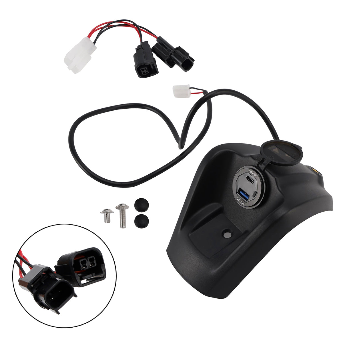 2024-2026 Honda NS150GX Quick Charge Socket 45W 18W Pd&Qc Generic