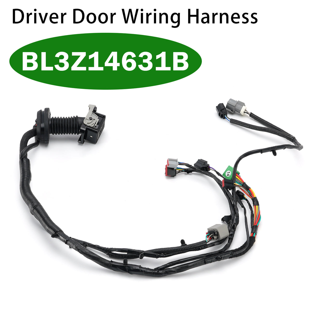 2011-2013 F-150 Driver Door Wiring Harness BL3Z14631B BL3Z-14631-B Generic