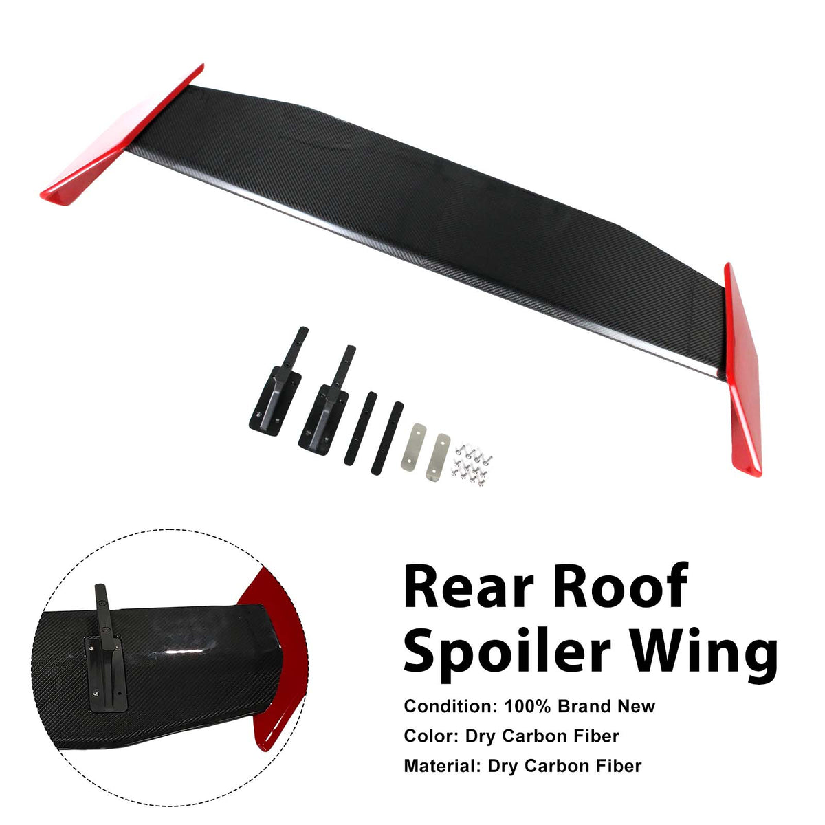 2019-2023 Mercedes Benz G-Class W464 W463A B700 B800 B900 Carbon Fiber Rear Roof Spoiler Wing Generic