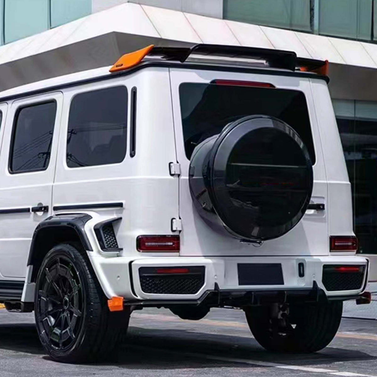 2019-2023 Mercedes Benz G-Class W464 W463A B700 B800 B900 Carbon Fiber Rear Roof Spoiler Wing Generic