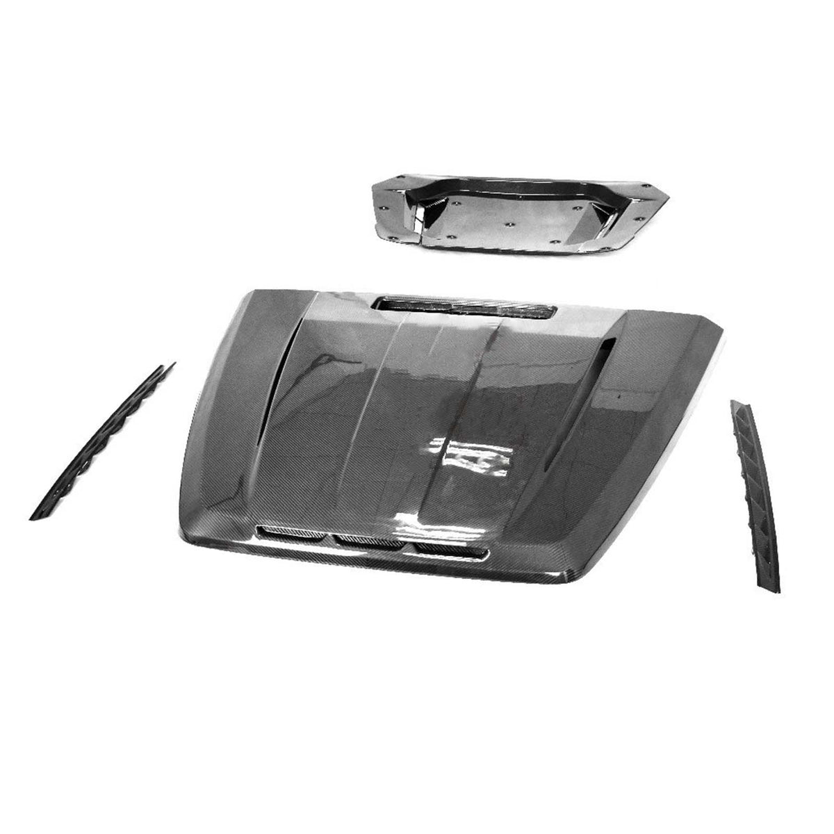 2025- Mercedes Benz G-Class W465 Carbon Fiber Shark Style Front Hood Panel Generic
