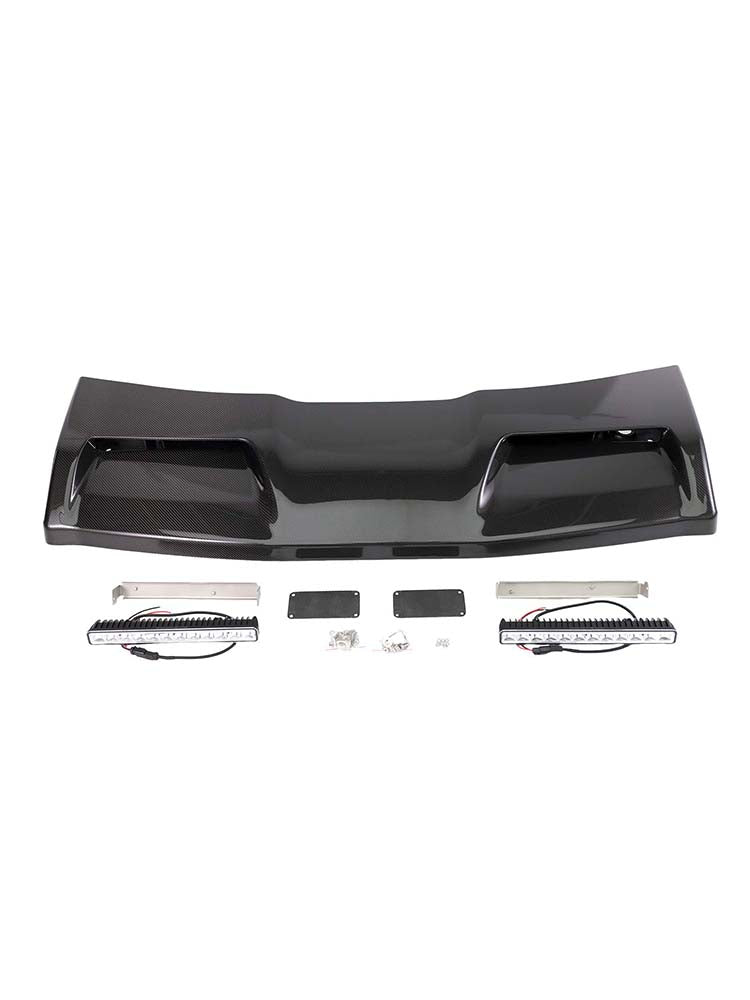 2019-2023 Mercedes Benz G-Class W464 W463A With Led Light Concave style Front Roof Spoiler Wing Generic