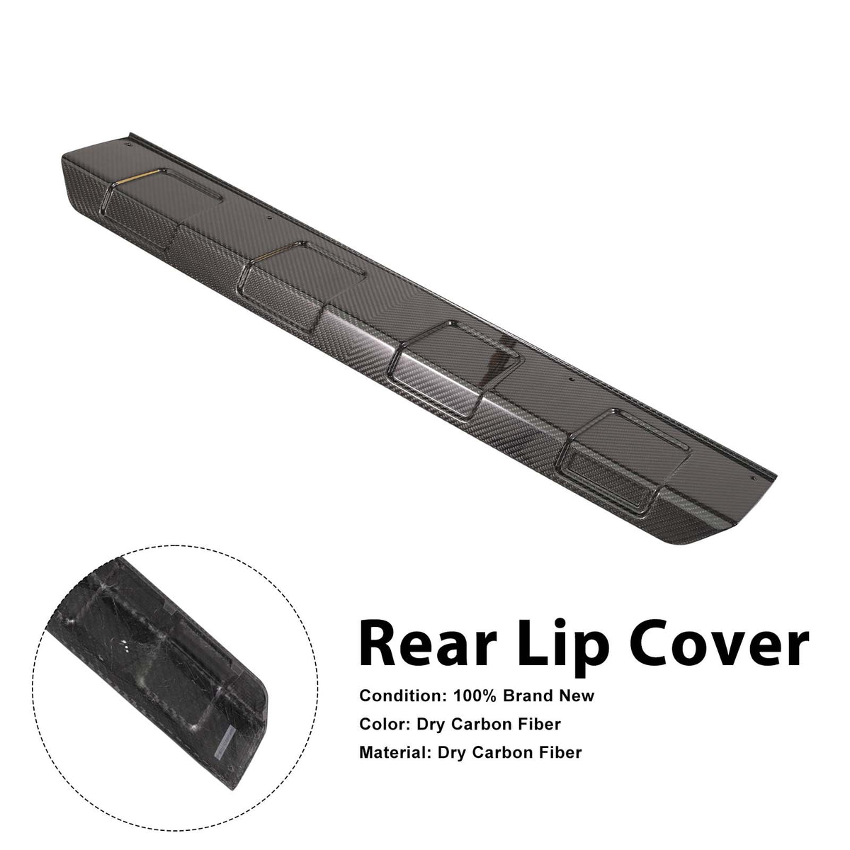 2019-2023 Mercedes Benz G-Class W464 W463A B700 B800 B900 Carbon Rear Lip Cover Generic