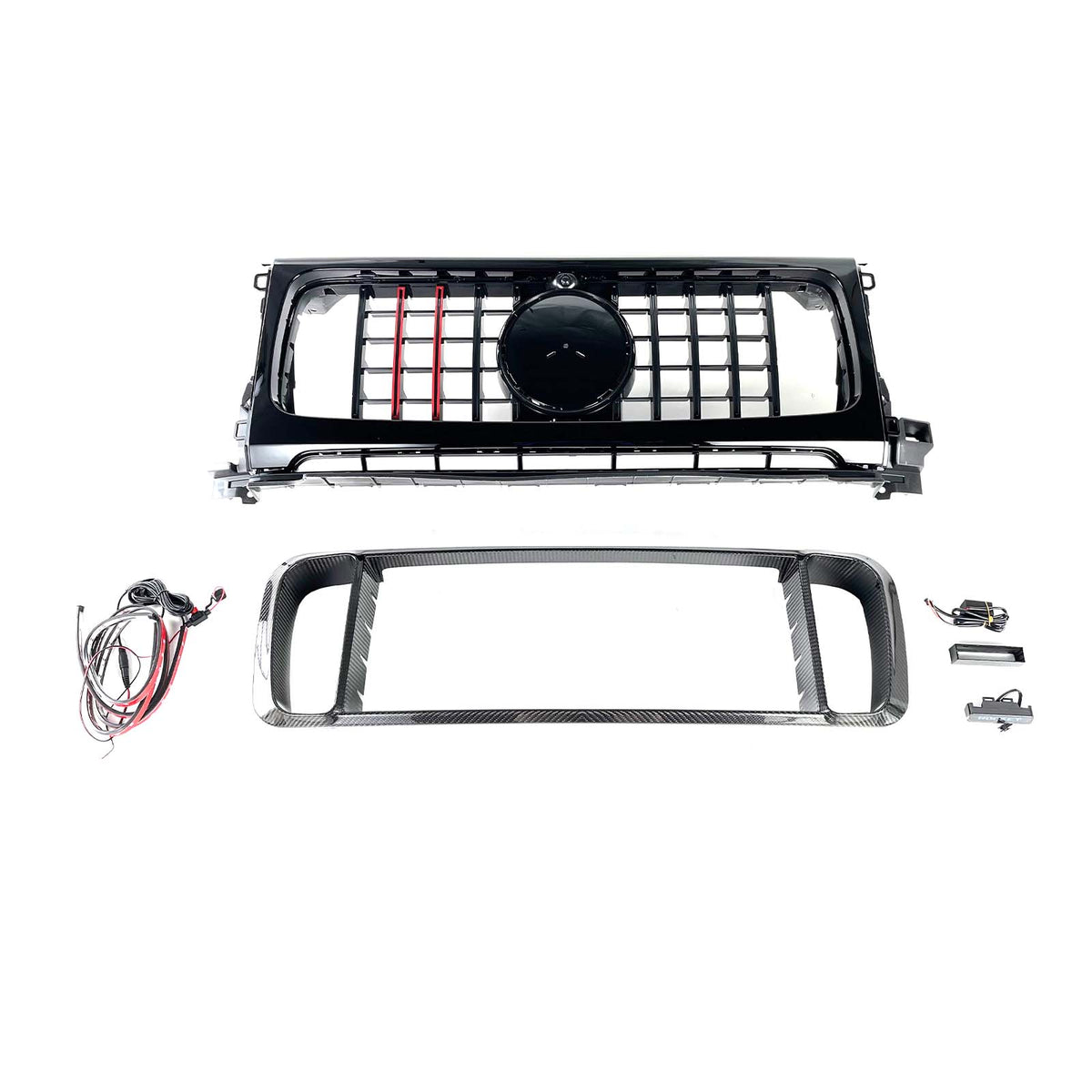 2019-2023 Mercedes Benz G-Class W464 W463A B700 B800 B900 Dry Carbon Front Grille Grill Generic
