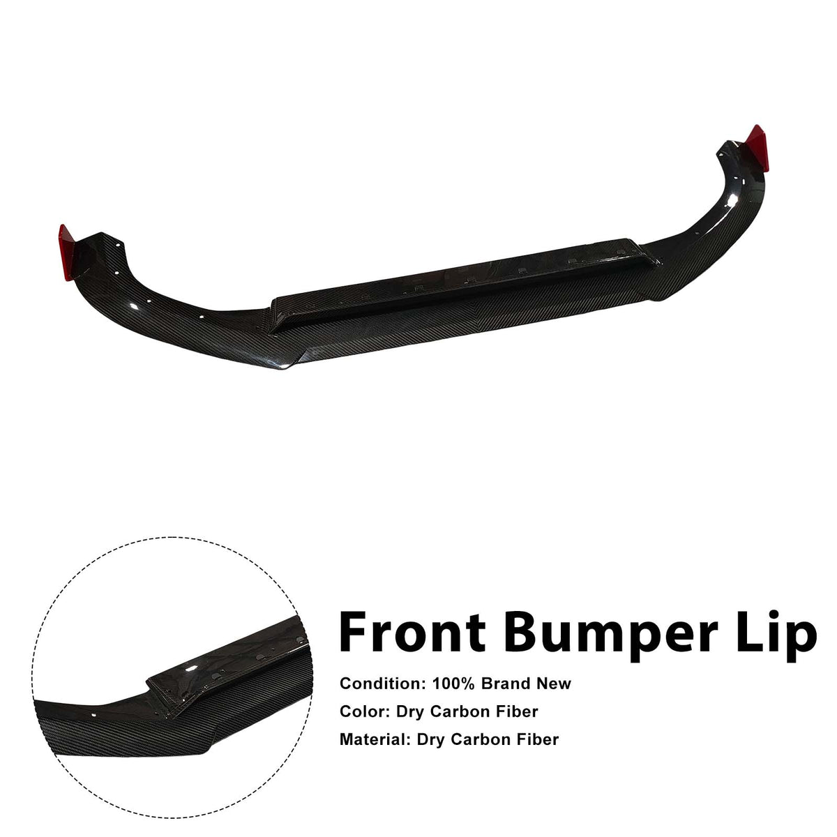 2019-2023 Mercedes Benz G-Class W464 W463A B700 B800 B900 Dry Carbon Front Bumper Lip Generic