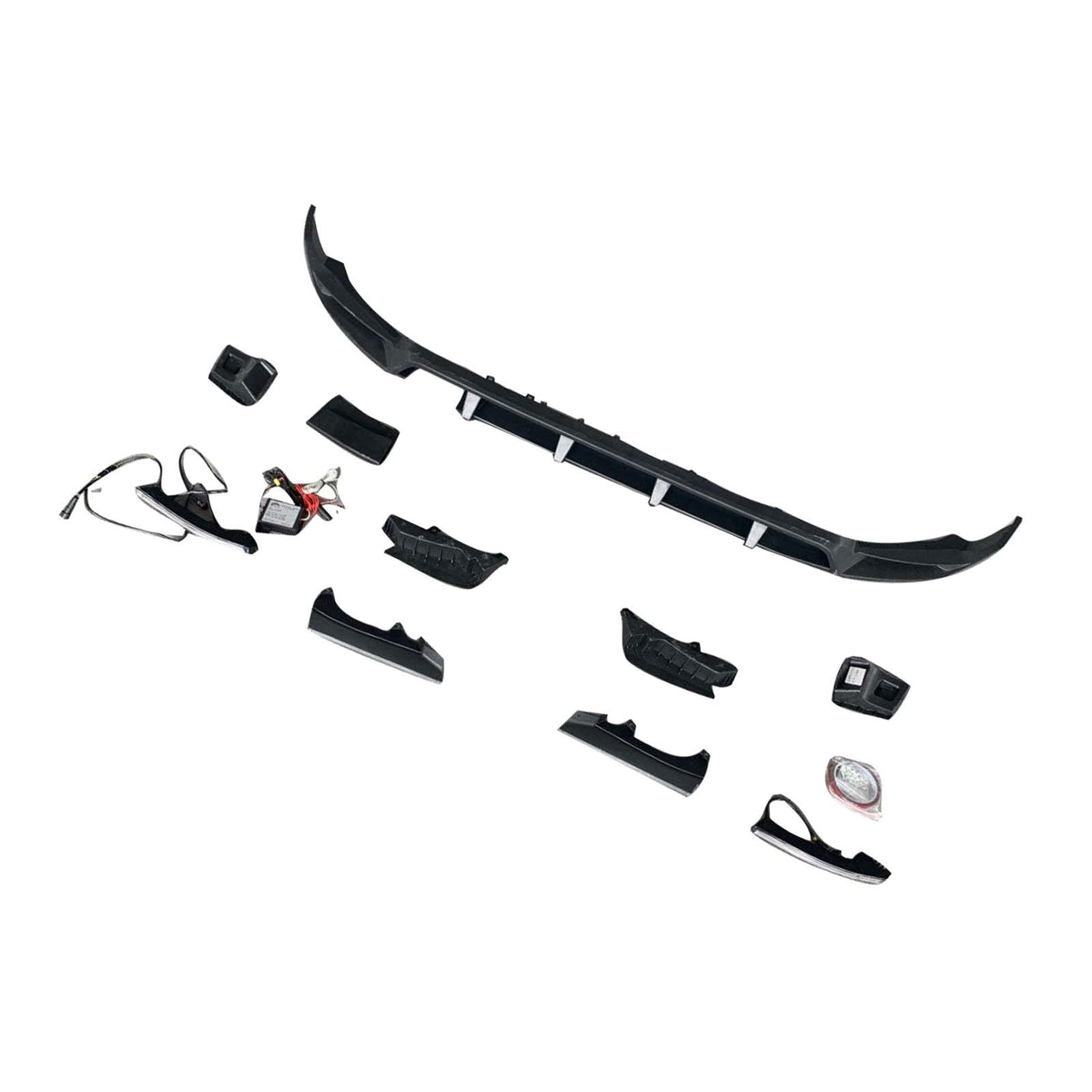 2019-2023 Mercedes Benz G-Class W464 W463A Shark Style Front Bumper Lip Generic