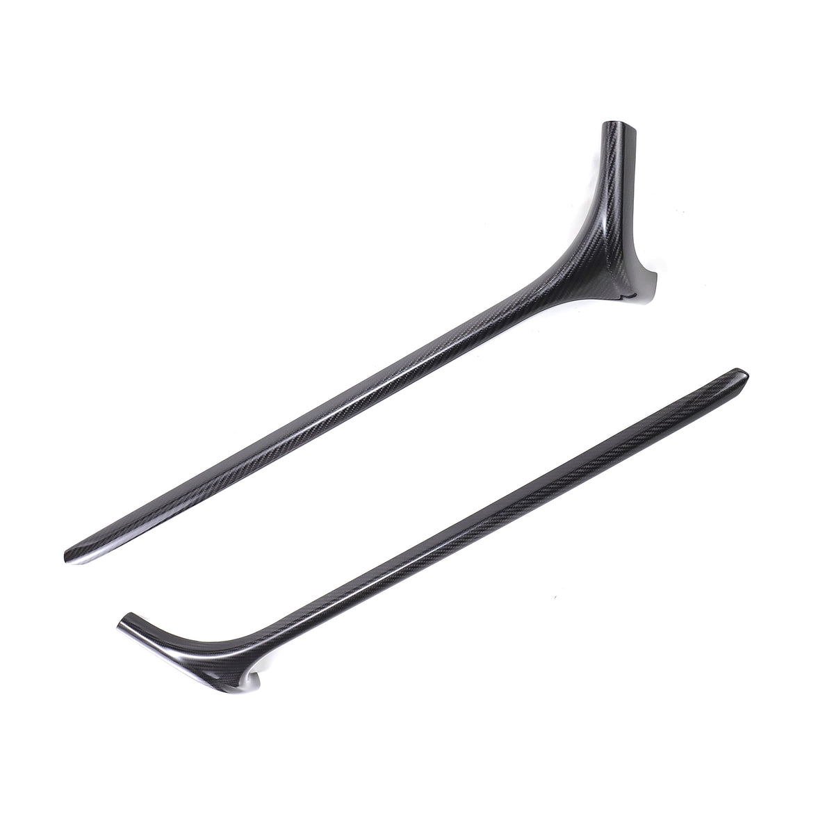 2019-2023 Mercedes Benz G-Class W464 W463A Carbon Fiber Front Window A-Pillar Addon Generic