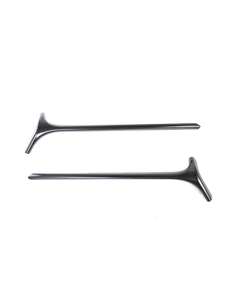 2019-2023 Mercedes Benz G-Class W464 W463A Carbon Fiber Front Window A-Pillar Addon Generic