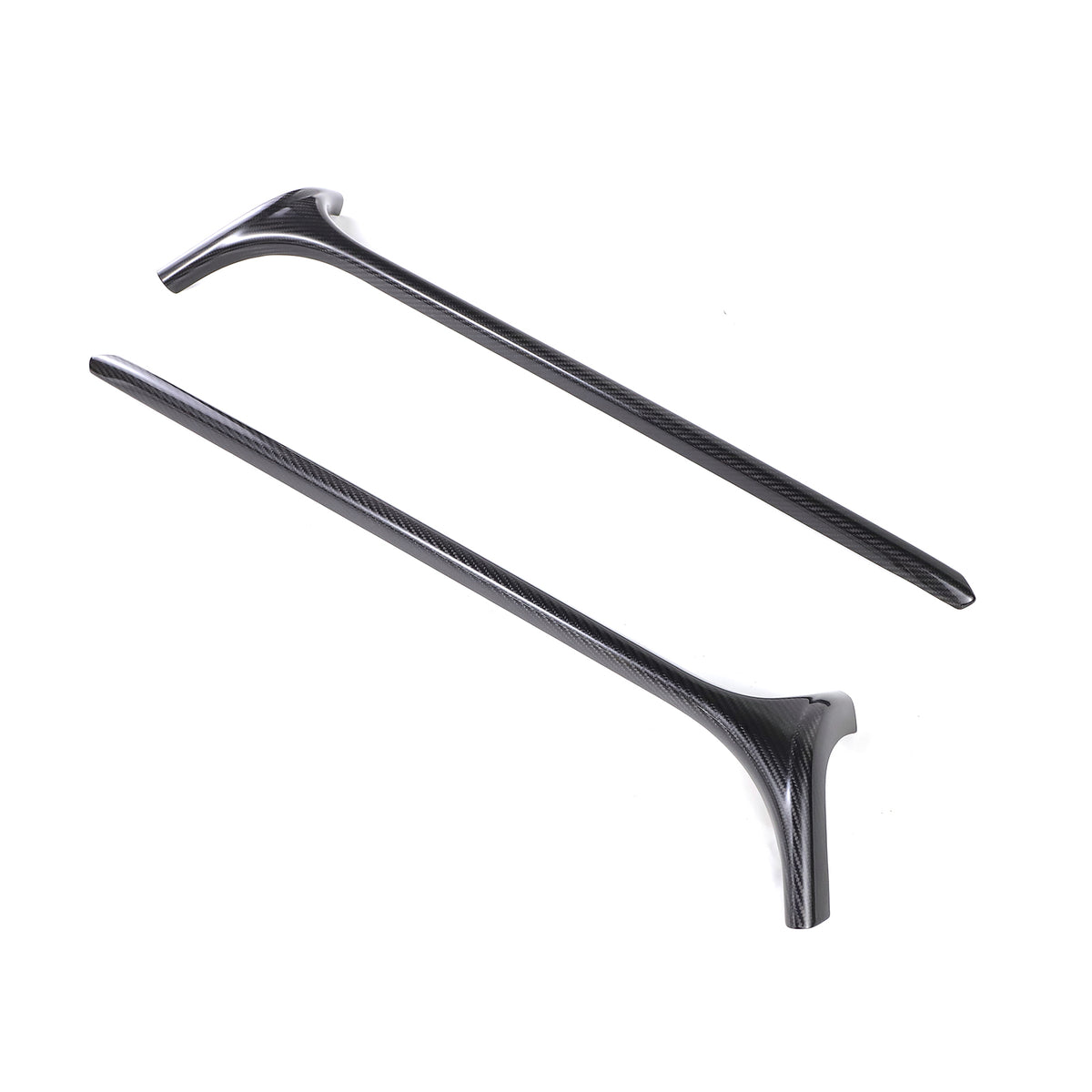 2019-2023 Mercedes Benz G-Class W464 W463A Carbon Fiber Front Window A-Pillar Addon Generic