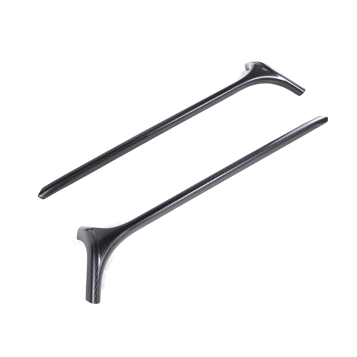 2019-2023 Mercedes Benz G-Class W464 W463A Carbon Fiber Front Window A-Pillar Addon Generic