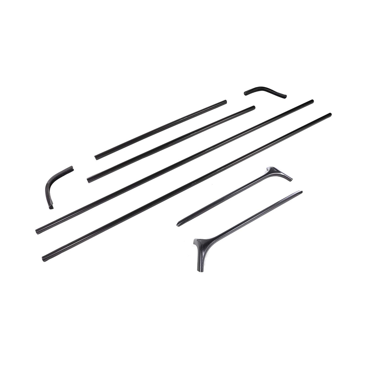 2019-2023 Mercedes Benz G-Class W464 W463A Carbon Fiber Roof Strip Trim Generic