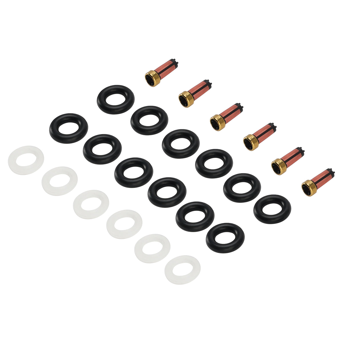 2000-2007 Ford Mondeo Mk III 2.5 V6 24V LCBD 170HP Fuel Injector Seal O-Ring 0280150158 0280155911 0280155885 Generic