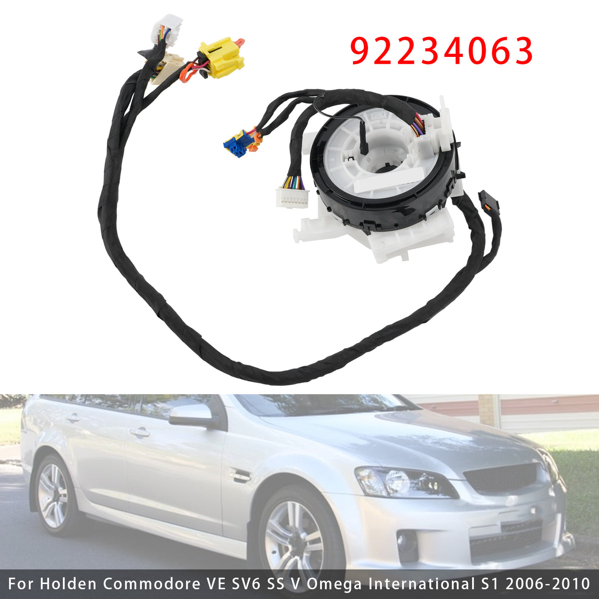 2006-2010 Holden Commodore VE SV6 SS V Omega International S1 Clock Spring 92234063 Generic