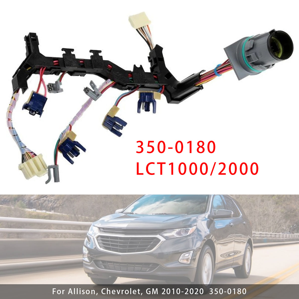 2010-2020 Allison, Chevrolet, GM 350-0180 Internal Harness 29545307 Generic