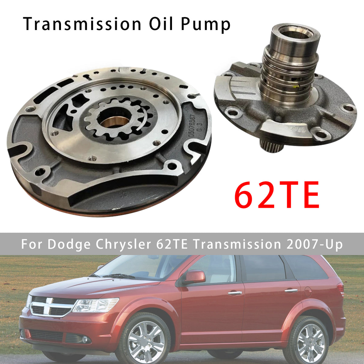 2007- Dodge Chrysler 62TE Transmission Oil Pump Complete 04659715 05078567 Generic