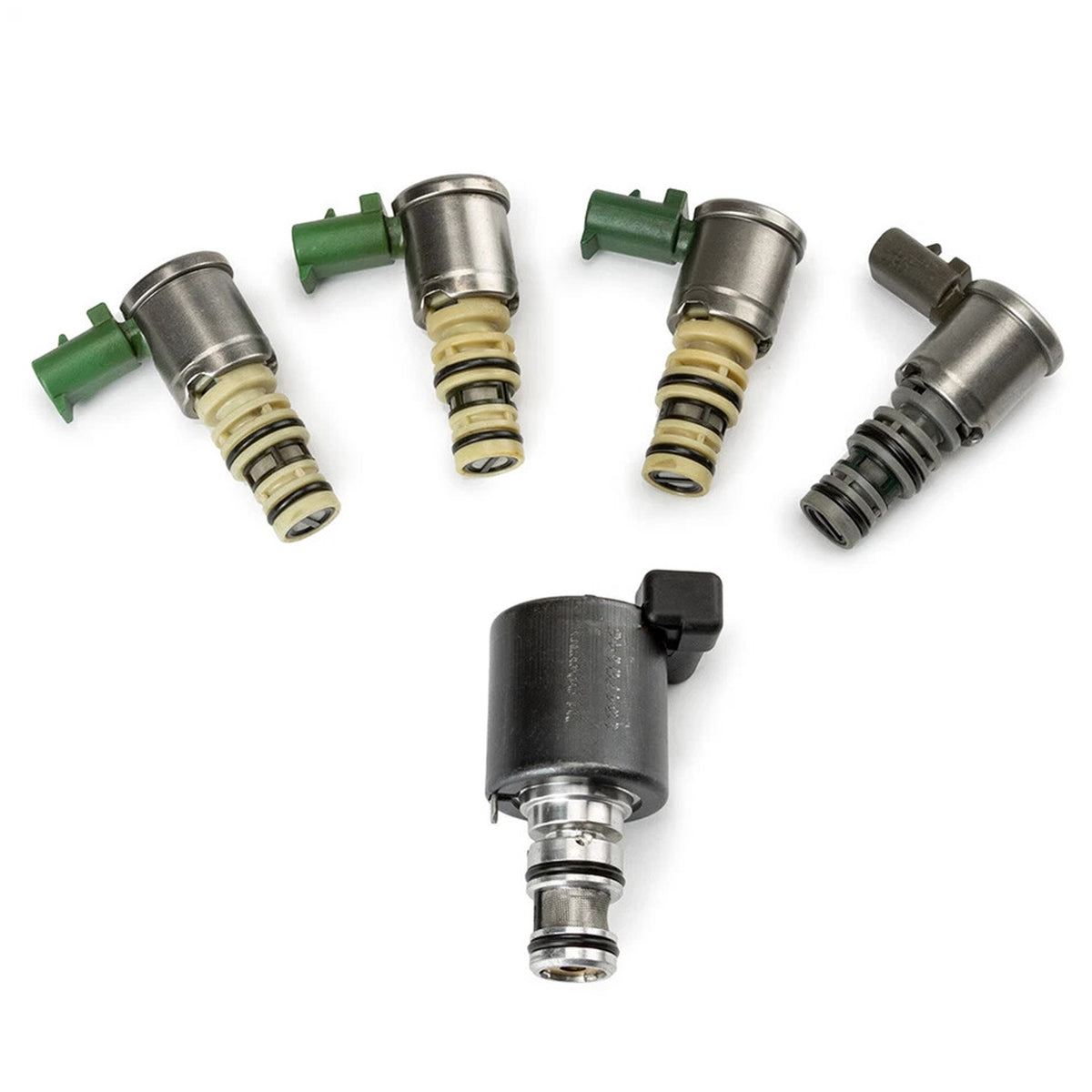 2004- GM & BMW models with the 5L40E Model Automatic Transmission 5x Transmission Solenoids 8683187 96022804 Generic