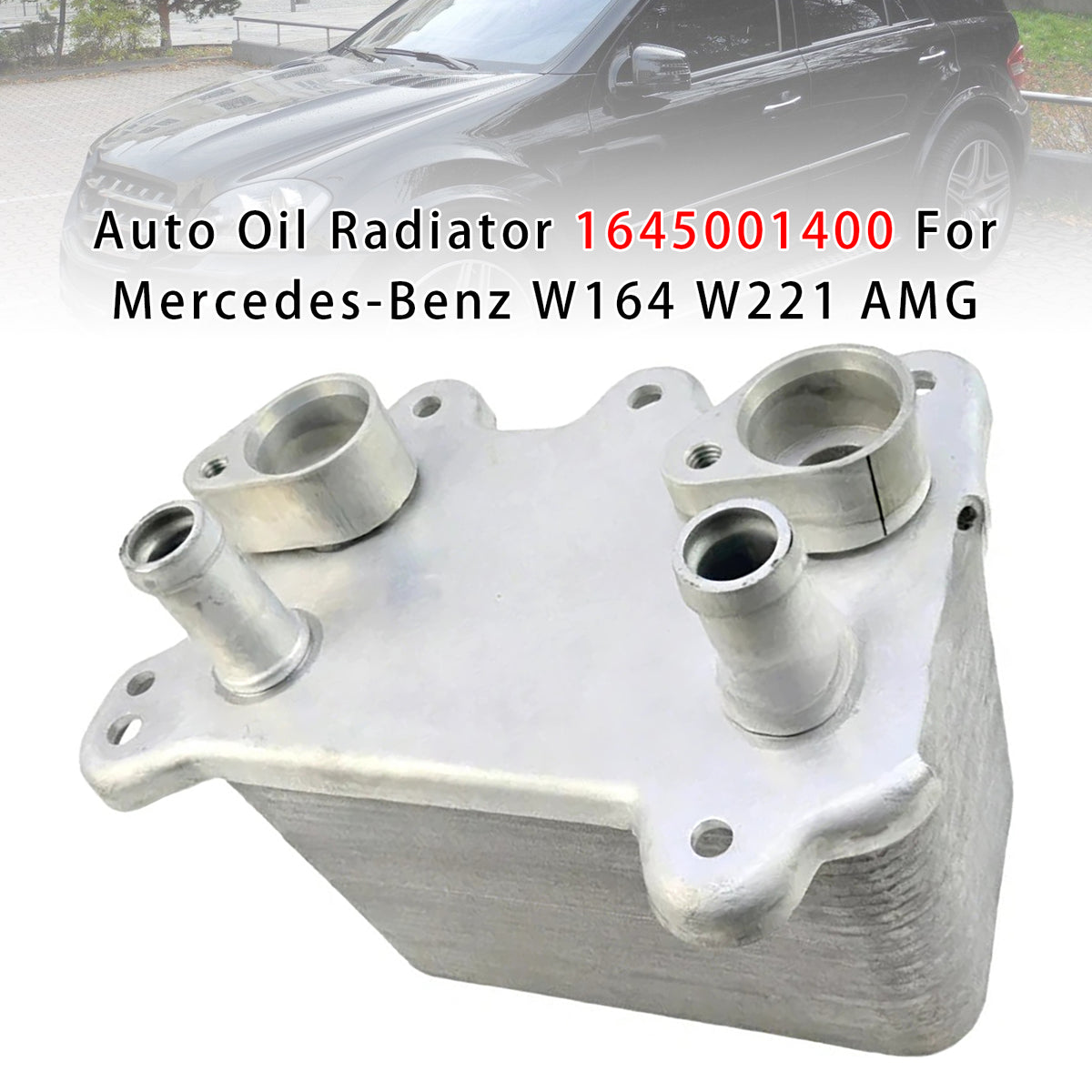 Mercedes-Benz W164 W221 AMG Auto Oil Radiator 1645001400 Generic