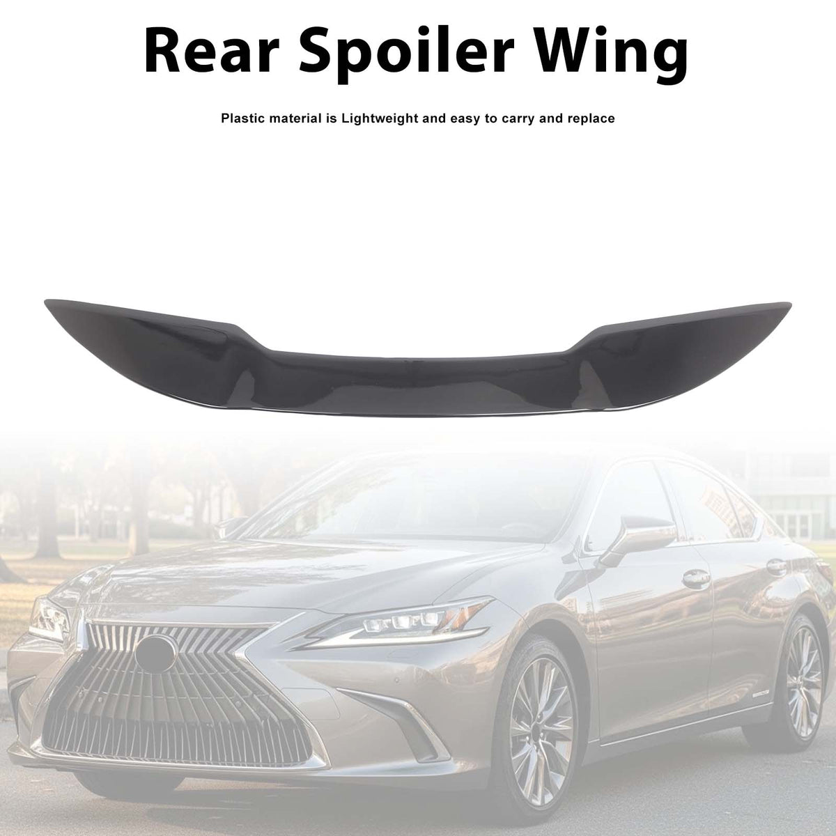 2021-2025 Lexus ES250 TRD Style Rear Spoiler Wing Generic