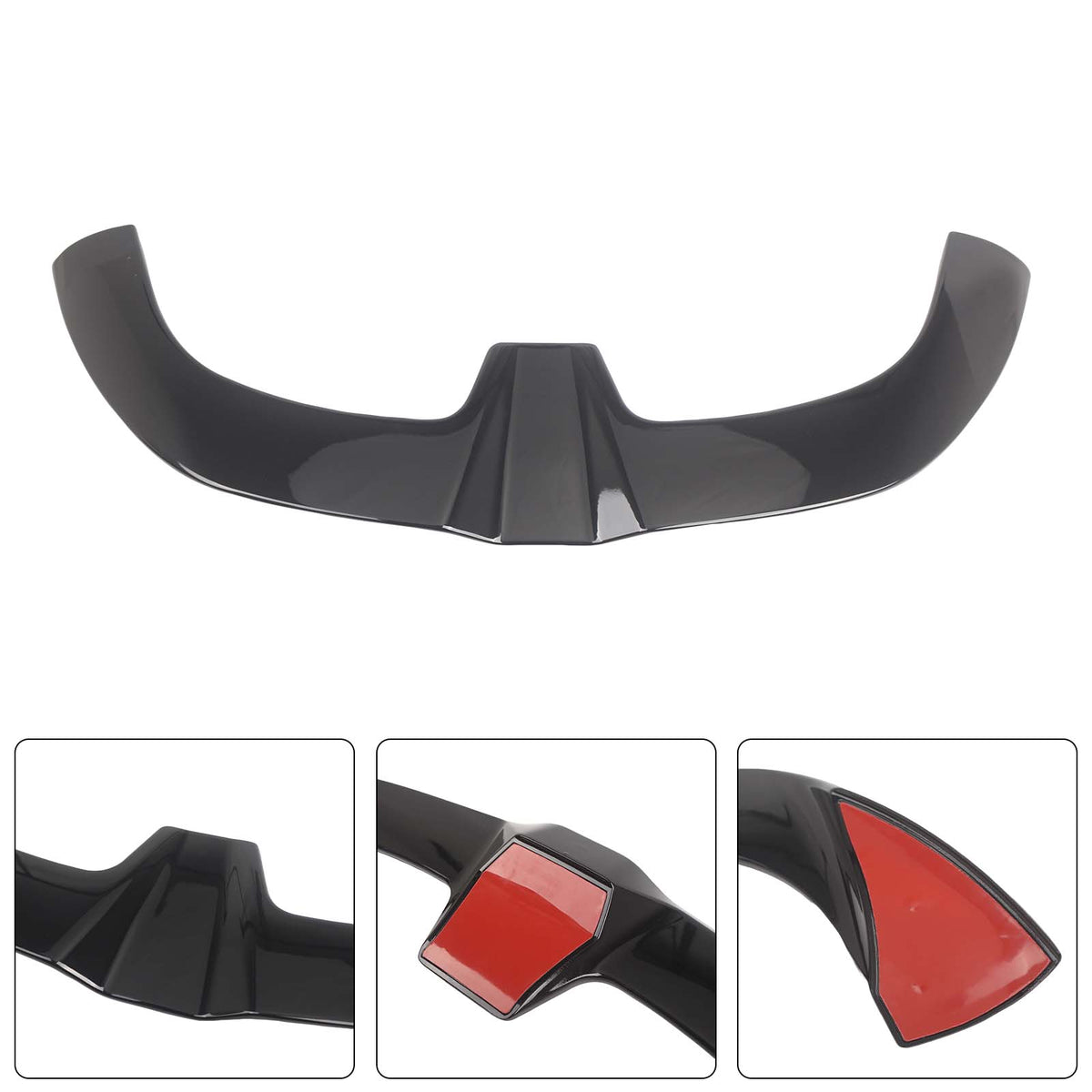 2013-2018 Mini F55 5 Doors Hatchback JCW Style Gloss Black Rear Roof Spoiler Wing 51627375856 Generic