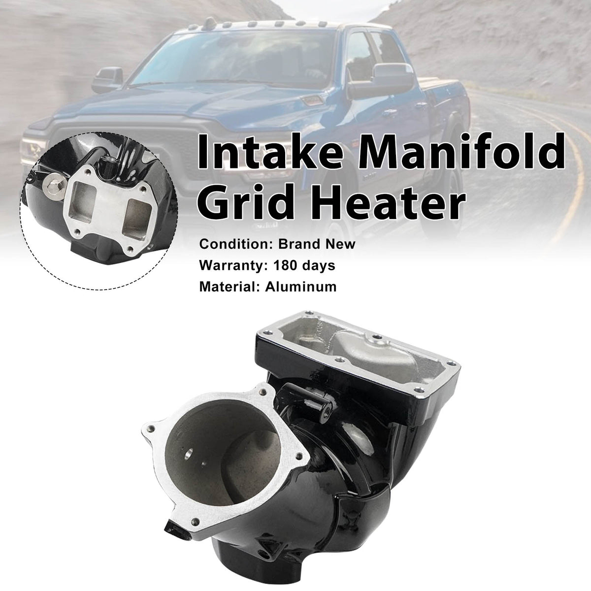 2019-2024 Dodge Ram Intake Manifold Grid Heater Generic