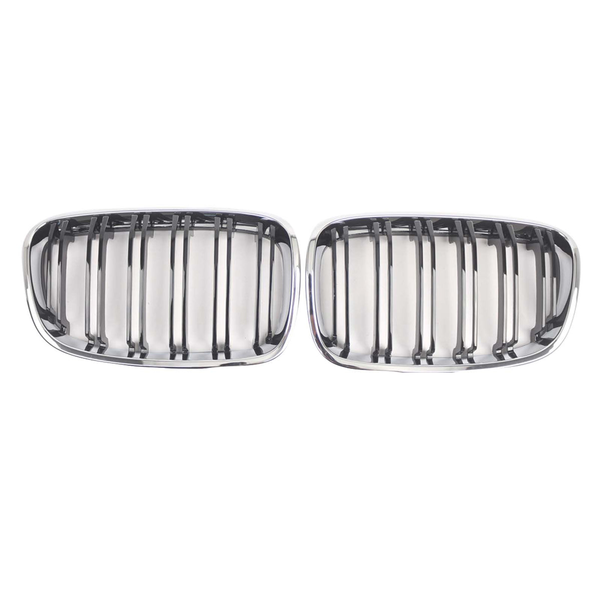 2012-2014 BMW 1-Series F20 F21 3-door Pre-facelift 2PCS Front Bumper Kidney Grille Grill 51137239022 551137239021 Generic