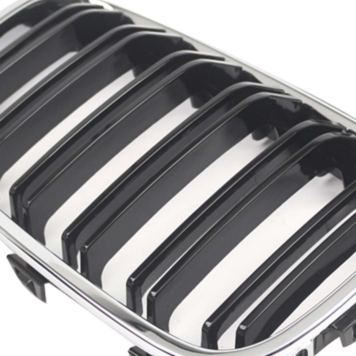 2012-2014 BMW 1-Series F20 F21 3-door Pre-facelift 2PCS Front Bumper Kidney Grille Grill 51137239022 551137239021 Generic