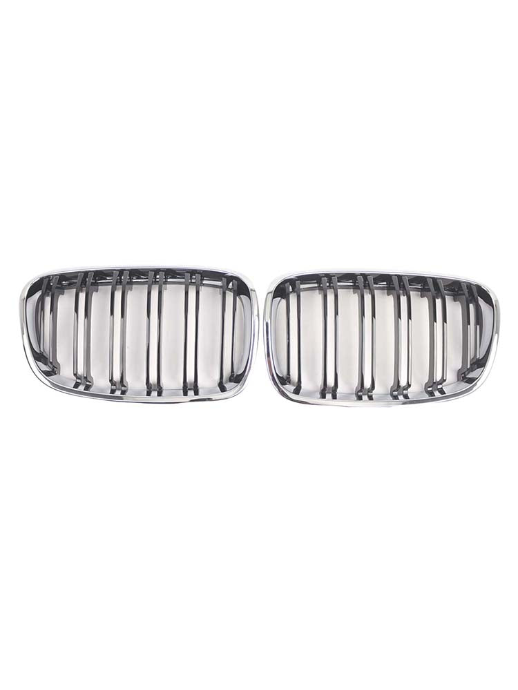 2012-2014 BMW 1-Series F20 F21 3-door Pre-facelift 2PCS Front Bumper Kidney Grille Grill 51137239022 551137239021 Generic